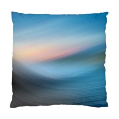 Wave Background Standard Cushion Case (one Side)