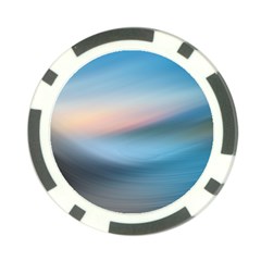 Wave Background Poker Chip Card Guard (10 Pack)