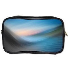 Wave Background Toiletries Bag (one Side)