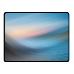 Wave Background Fleece Blanket (small)