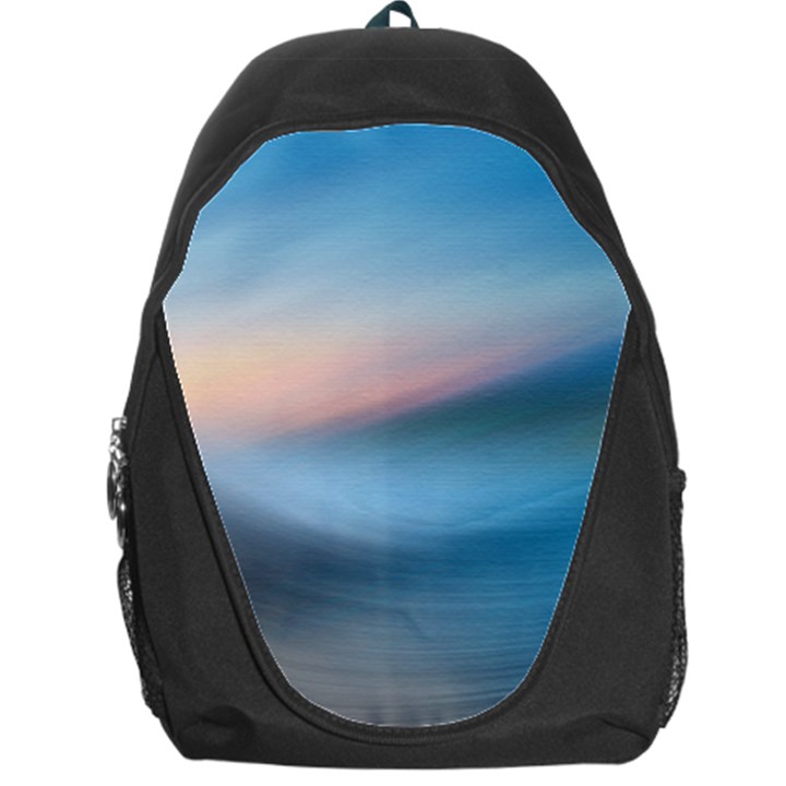 Wave Background Backpack Bag