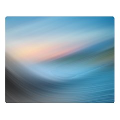 Wave Background Double Sided Flano Blanket (large)  by HermanTelo