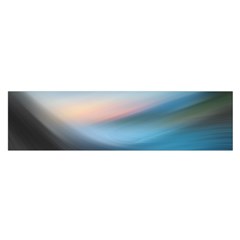 Wave Background Satin Scarf (oblong)