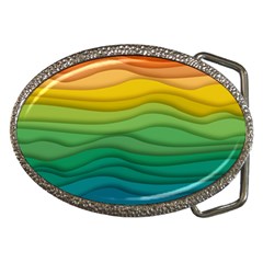 Waves Texture Belt Buckles by HermanTelo