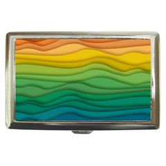 Waves Texture Cigarette Money Case