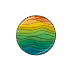 Waves Texture Hat Clip Ball Marker