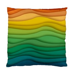 Waves Texture Standard Cushion Case (one Side)