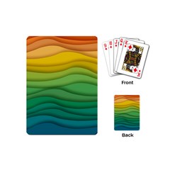 Waves Texture Playing Cards (mini)