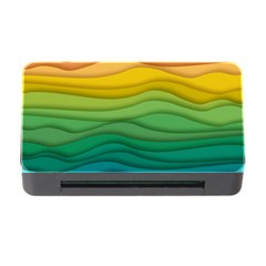 Waves Texture Memory Card Reader With Cf