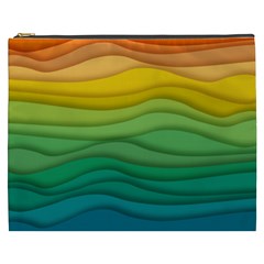 Waves Texture Cosmetic Bag (xxxl)