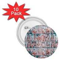 Asian Illustration Posters Collage 1 75  Buttons (10 Pack)