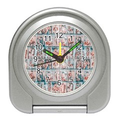 Asian Illustration Posters Collage Travel Alarm Clock