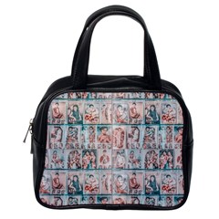 Asian Illustration Posters Collage Classic Handbag (one Side)