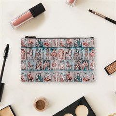 Asian Illustration Posters Collage Cosmetic Bag (small) by dflcprintsclothing