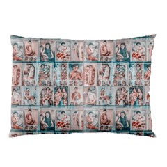 Asian Illustration Posters Collage Pillow Case (two Sides)