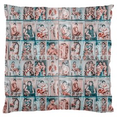 Asian Illustration Posters Collage Standard Flano Cushion Case (one Side) by dflcprintsclothing