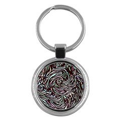 Stained Glass Key Chain (round) by Mariart