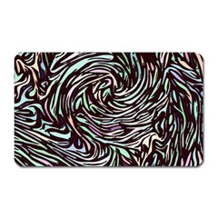 Stained Glass Magnet (rectangular) by Mariart