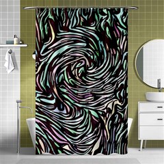 Stained Glass Shower Curtain 48  X 72  (small)  by Mariart