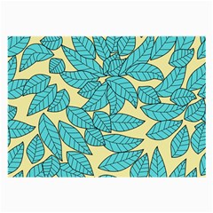 Leaves Dried Large Glasses Cloth (2 Sides) by Mariart