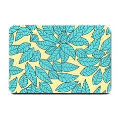 Leaves Dried Small Doormat  by Mariart