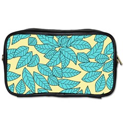 Leaves Dried Toiletries Bag (two Sides)