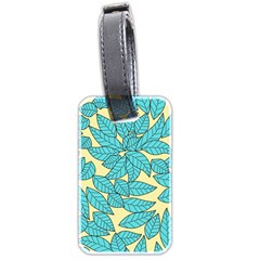 Leaves Dried Luggage Tag (two Sides)