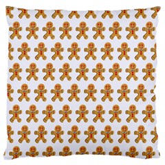 Gingerbread Men Large Cushion Case (one Side)