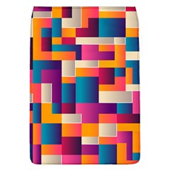 Abstract Geometry Blocks Removable Flap Cover (l)