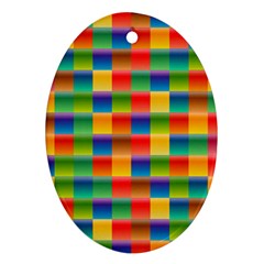 Background Colorful Abstract Ornament (oval)