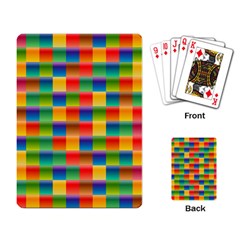 Background Colorful Abstract Playing Cards Single Design by Bajindul