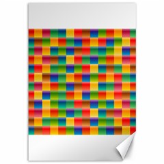 Background Colorful Abstract Canvas 12  X 18 