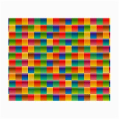 Background Colorful Abstract Small Glasses Cloth (2 Sides)