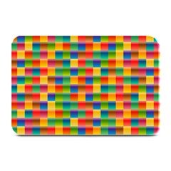 Background Colorful Abstract Plate Mats by Bajindul