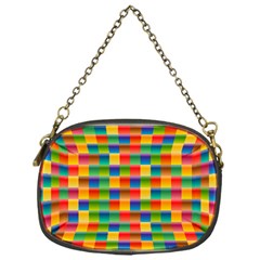 Background Colorful Abstract Chain Purse (one Side) by Bajindul