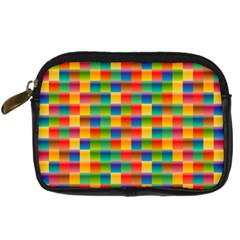 Background Colorful Abstract Digital Camera Leather Case by Bajindul