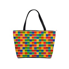 Background Colorful Abstract Classic Shoulder Handbag