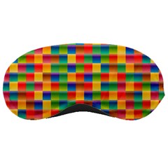 Background Colorful Abstract Sleeping Mask by Bajindul