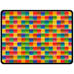 Background Colorful Abstract Double Sided Fleece Blanket (large) 