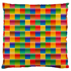 Background Colorful Abstract Standard Flano Cushion Case (two Sides) by Bajindul