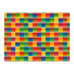 Background Colorful Abstract Double Sided Flano Blanket (mini)  by Bajindul