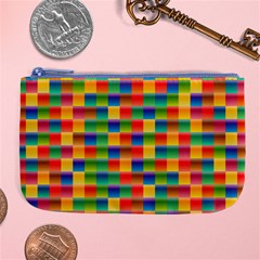 Background Colorful Abstract Large Coin Purse