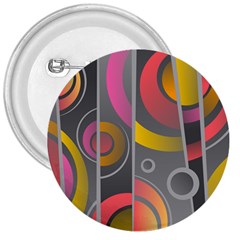 Abstract Colorful Background Grey 3  Buttons by Bajindul