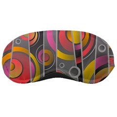 Abstract Colorful Background Grey Sleeping Mask by Bajindul