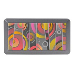 Abstract Colorful Background Grey Memory Card Reader (mini) by Bajindul