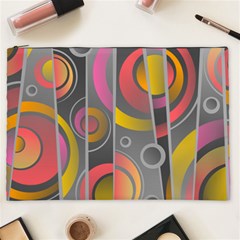 Abstract Colorful Background Grey Cosmetic Bag (xxl) by Bajindul