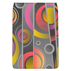 Abstract Colorful Background Grey Removable Flap Cover (l) by Bajindul