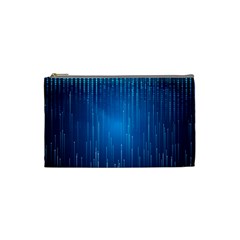 Abstract Rain Space Cosmetic Bag (small) by Bajindul