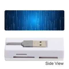 Abstract Rain Space Memory Card Reader (stick) by Bajindul