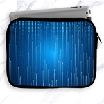 Abstract Rain Space Apple iPad 2/3/4 Zipper Cases Front